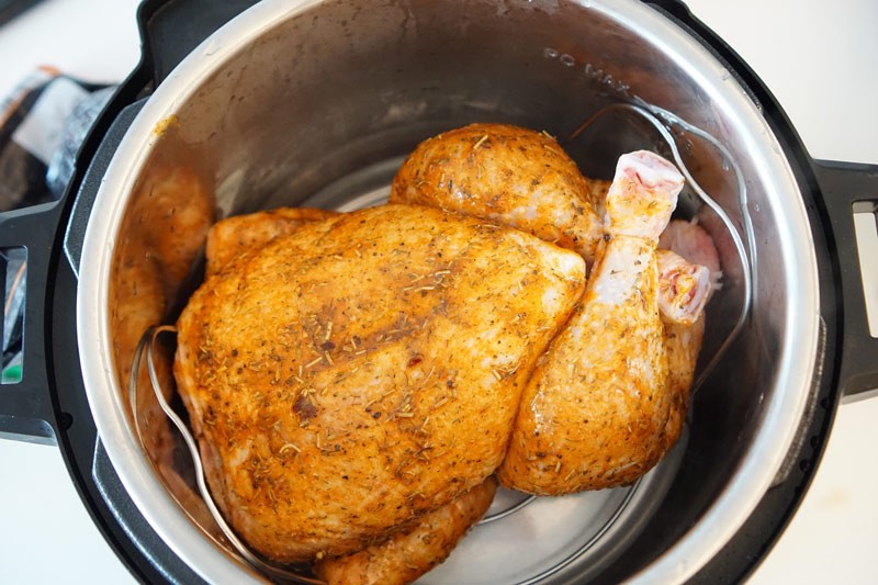 Roast chicken in an best sale instant pot