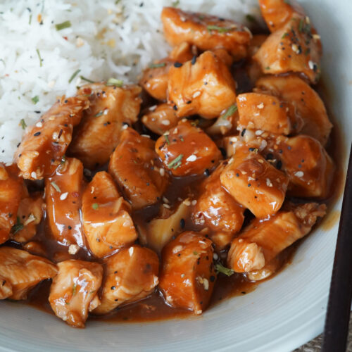 ninja foodi bourbon chicken