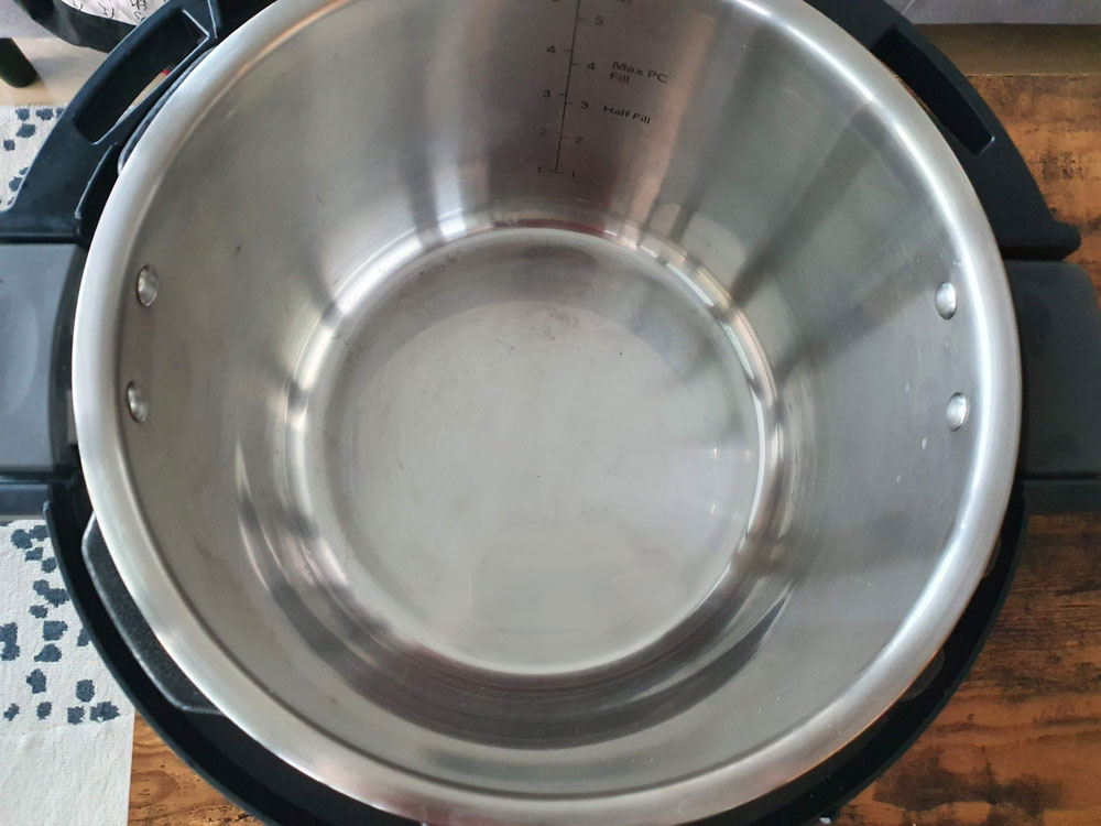 clean instant pot