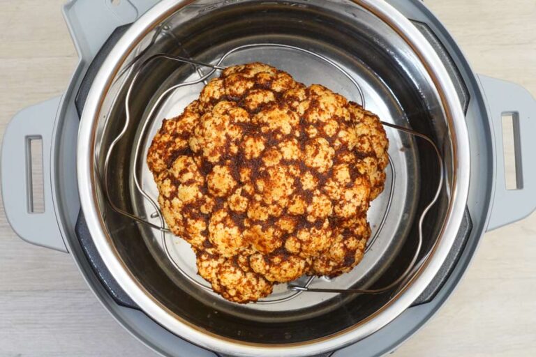 Instant Pot Cauliflower (Whole Head) A Pressure Cooker Kitchen