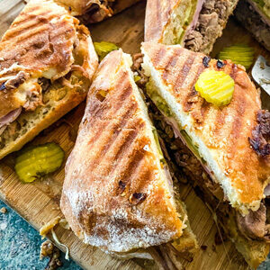 Cuban pork sandwiches