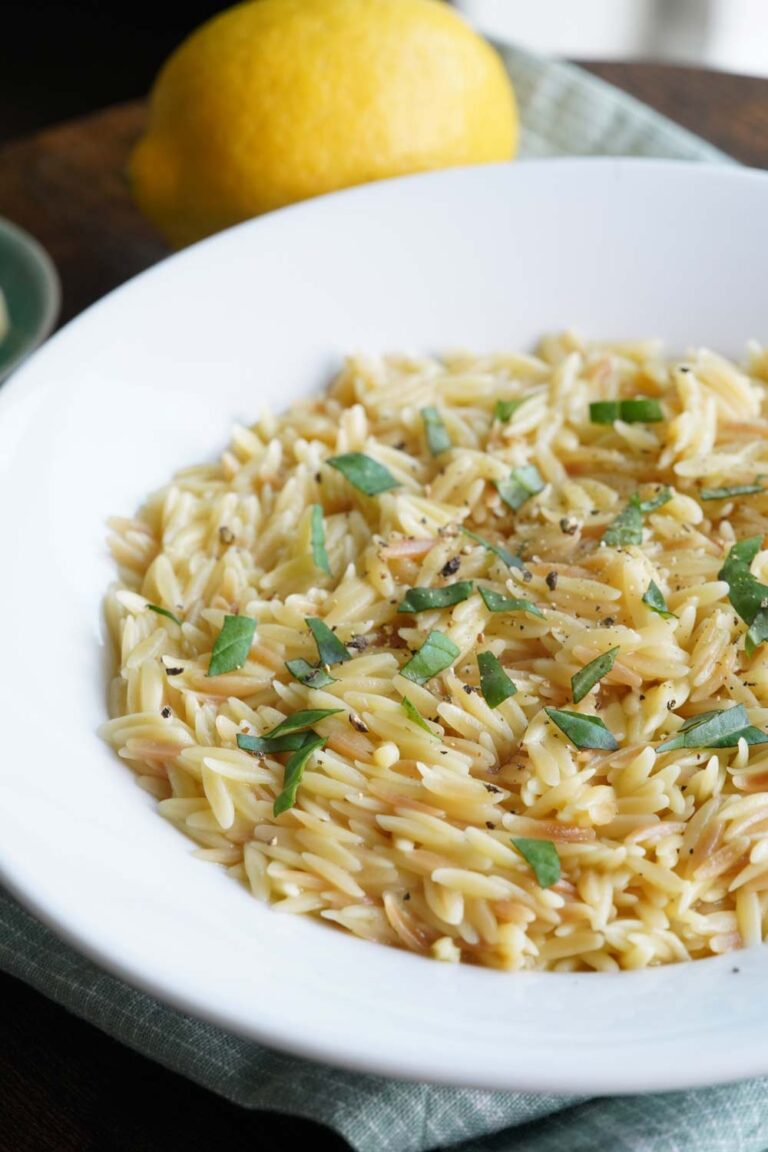 Simple Instant Pot Orzo Recipe A Pressure Cooker Kitchen