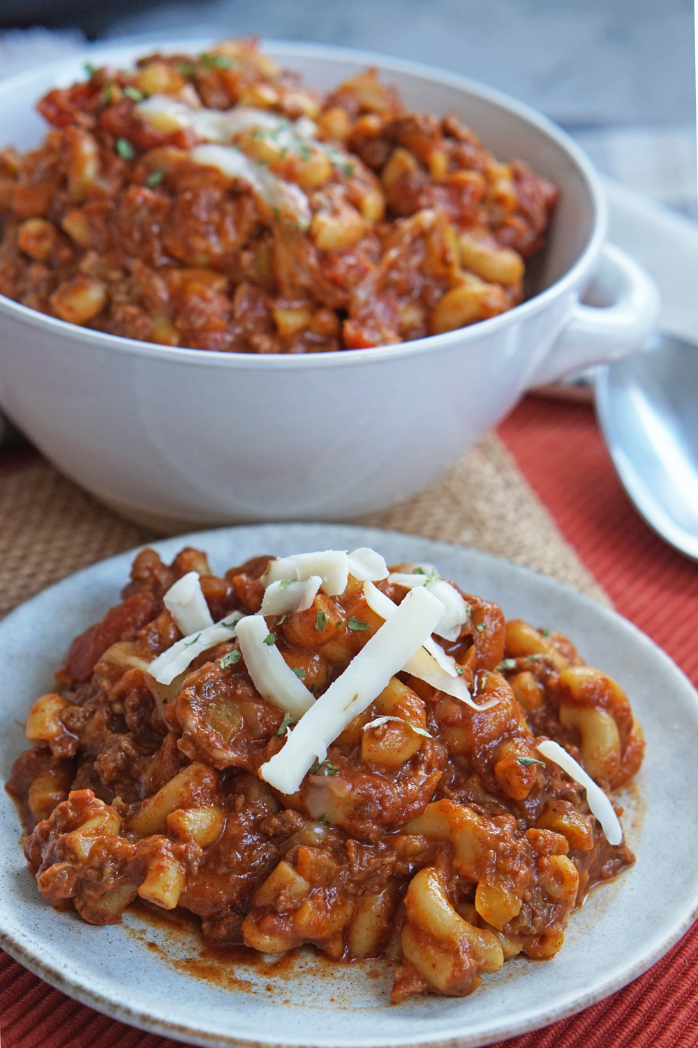 Instant pot chili discount spaghetti