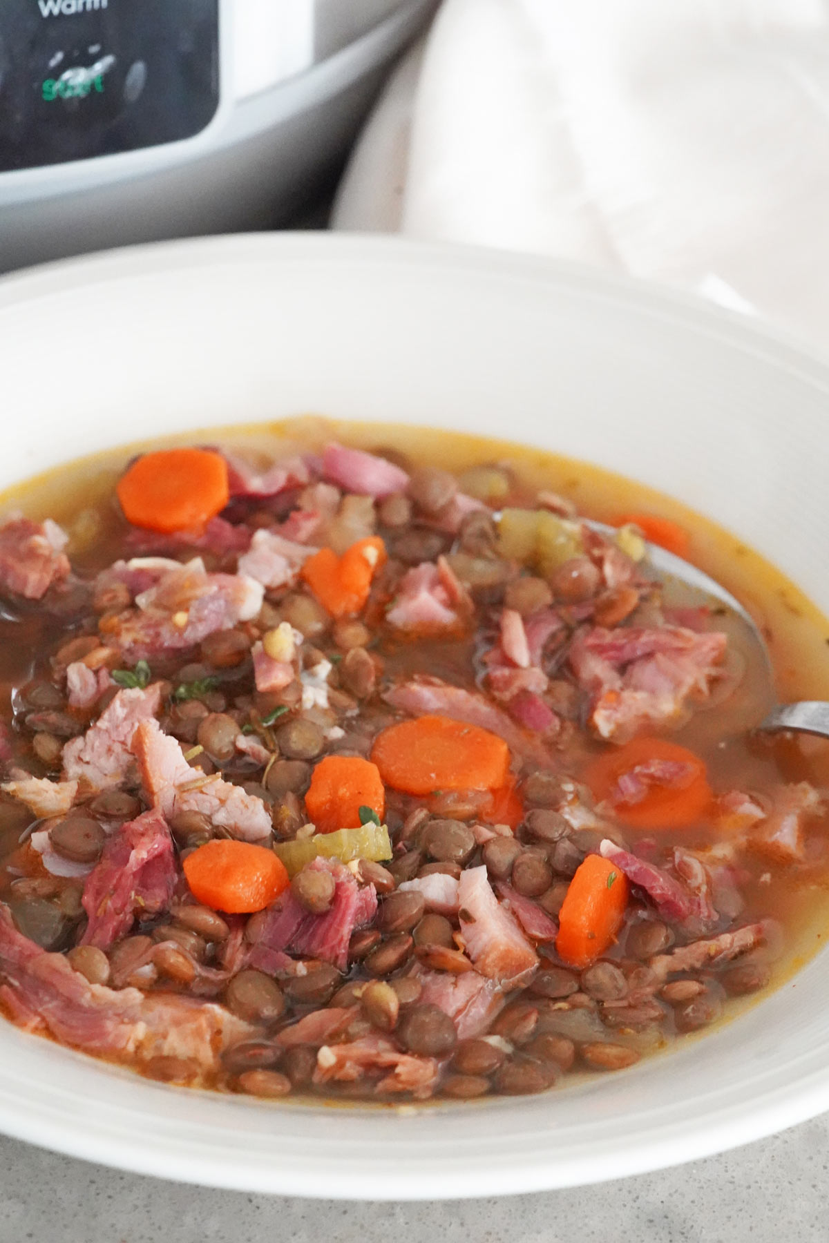 Ham and Lentil Soup