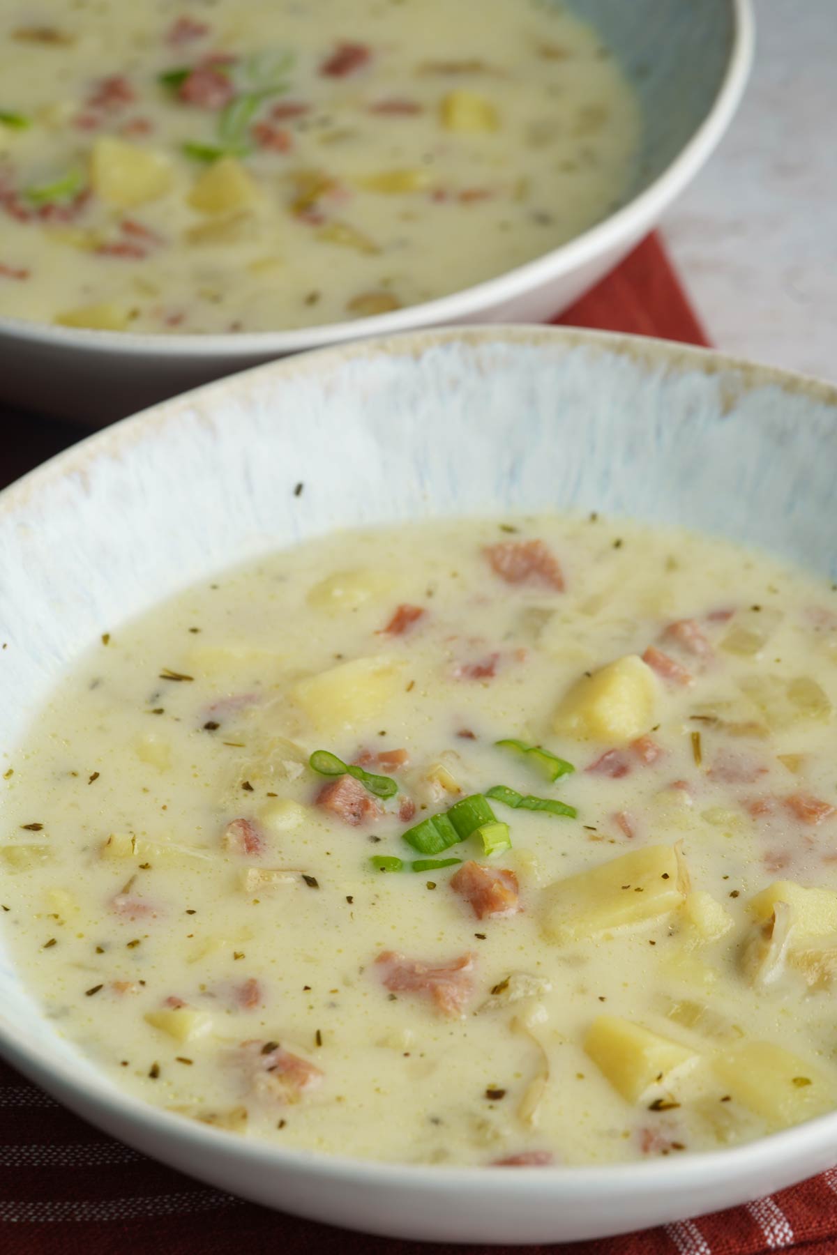 Instant Pot ham & potato soup